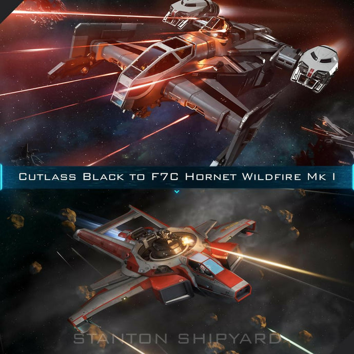 Upgrade - Cutlass Black to F7C Hornet Wildfire Mk I