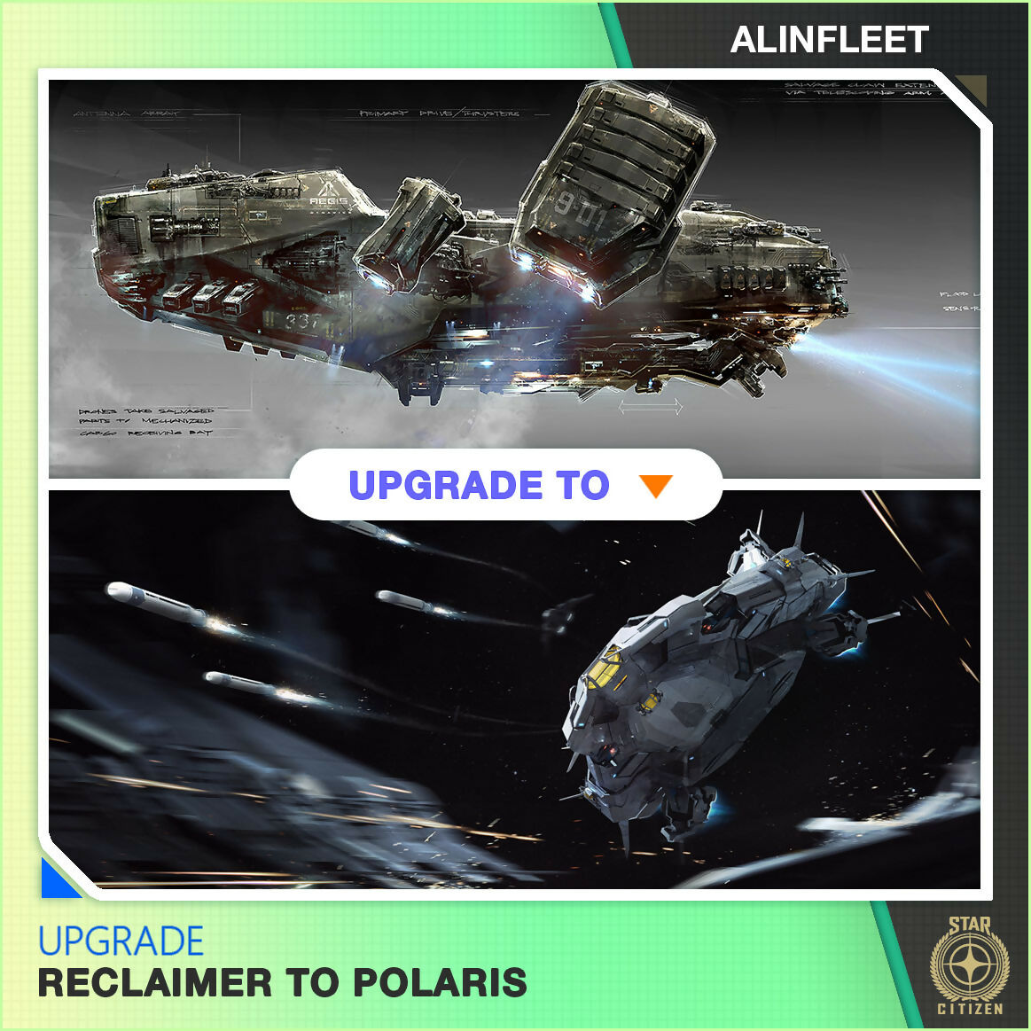 Upgrade - Reclaimer to Polaris