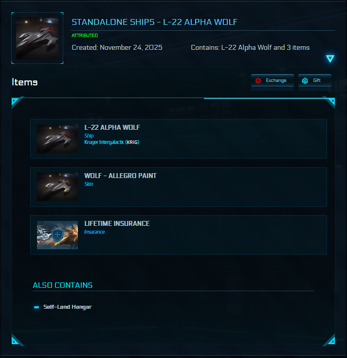 Standalone Ships - L-22 Alpha Wolf