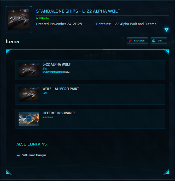 Standalone Ships - L-22 Alpha Wolf
