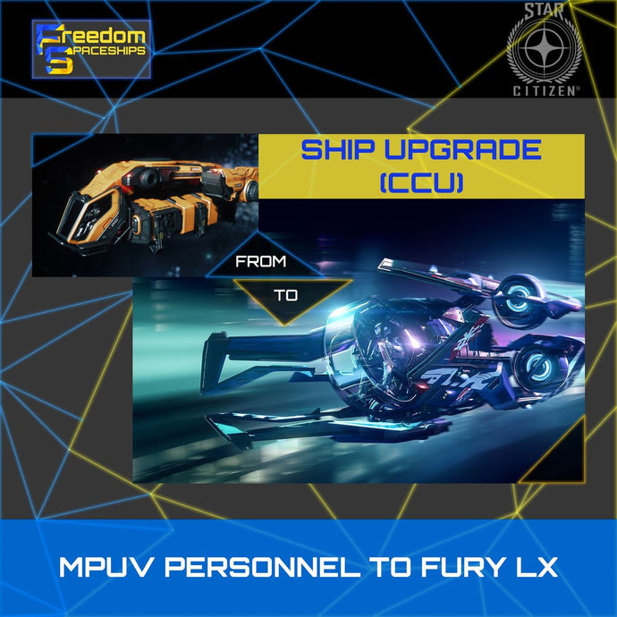 Upgrade - MPUV Personnel to Fury LX