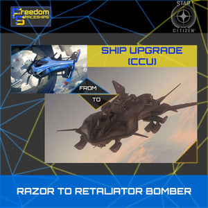 Upgrade - Razor to Retaliator Bomber