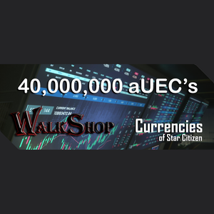 40,000,000 aUEC's for 3.24.1+ LIVE (Alpha UEC) - In-Game Currency