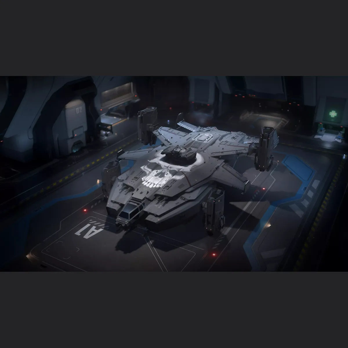 Peinture SKULLCRUSHER Limited Pour Vaisseau ASGARD Dans Star Citizen - Code PC Neuf