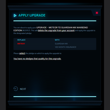 Load image into Gallery viewer, Upgrade - Meteor to Guardian MX Warbond Edition