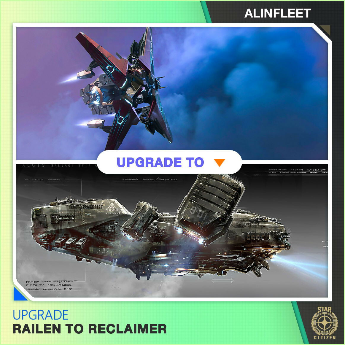 Upgrade - Defender to Reclaimer