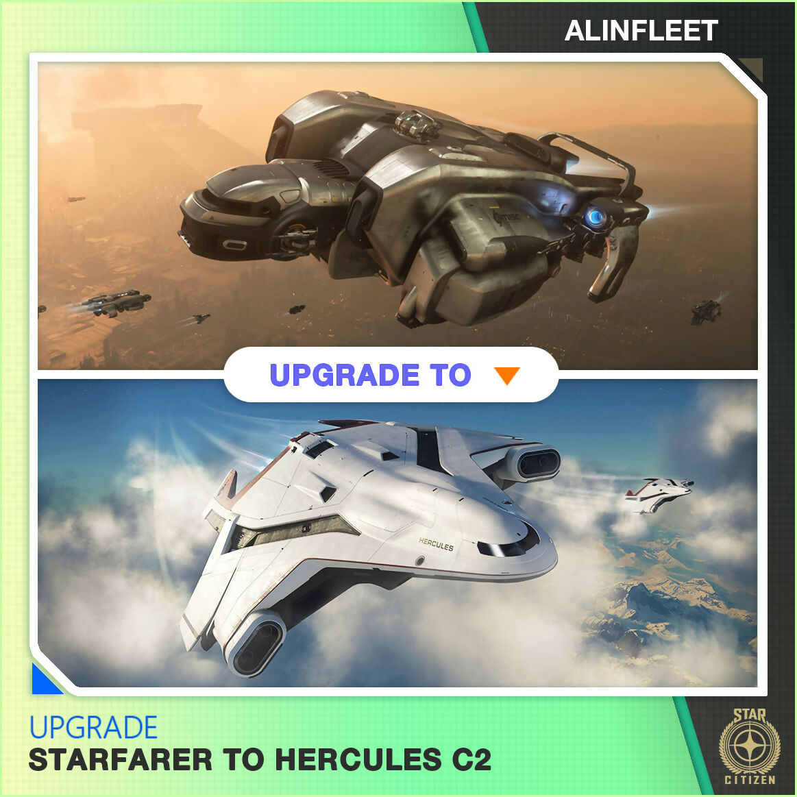 Upgrade - Starfarer to C2 Hercules