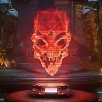 Holographic Vanduul Skull - Code