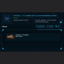 Load image into Gallery viewer, Upgrade - F7C Hornet Mk I to Shiv Warbond Edition