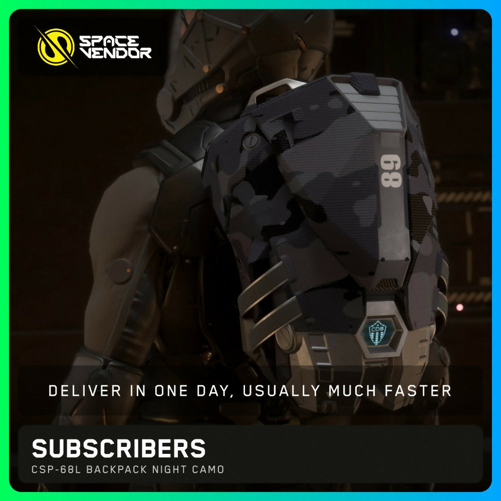 SUBSCRIBERS - CSP-68L Backpack Night Camo