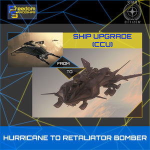 Upgrade - Hurricane to Retaliator Bomber