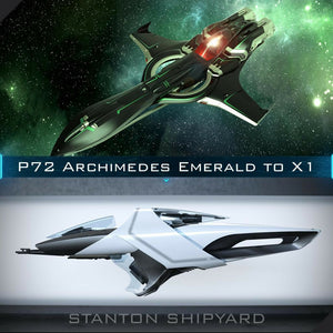 Upgrade - P-72 Archimedes Emerald to X1 Base