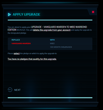 Load image into Gallery viewer, Upgrade - Vanguard Warden to M80 Warbond Edition | Space Foundry Marketplace.