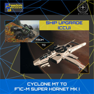 Upgrade - Cyclone MT to F7C-M Super Hornet MK I