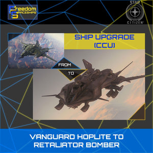 Upgrade - Vanguard Hoplite to Retaliator Bomber