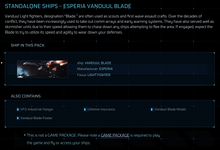 Load image into Gallery viewer, Vanduul Blade OC + VFG Industrial Hangar + Model &amp; Poster - Original Concept | Space Foundry Marketplace.