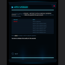 Load image into Gallery viewer, Upgrade - Meteor to Apollo Medivac Warbond Edition