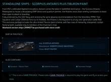Load image into Gallery viewer, Scorpius Antares OC + Aeroview Hangar + Paint - Original Concept | Space Foundry Marketplace.