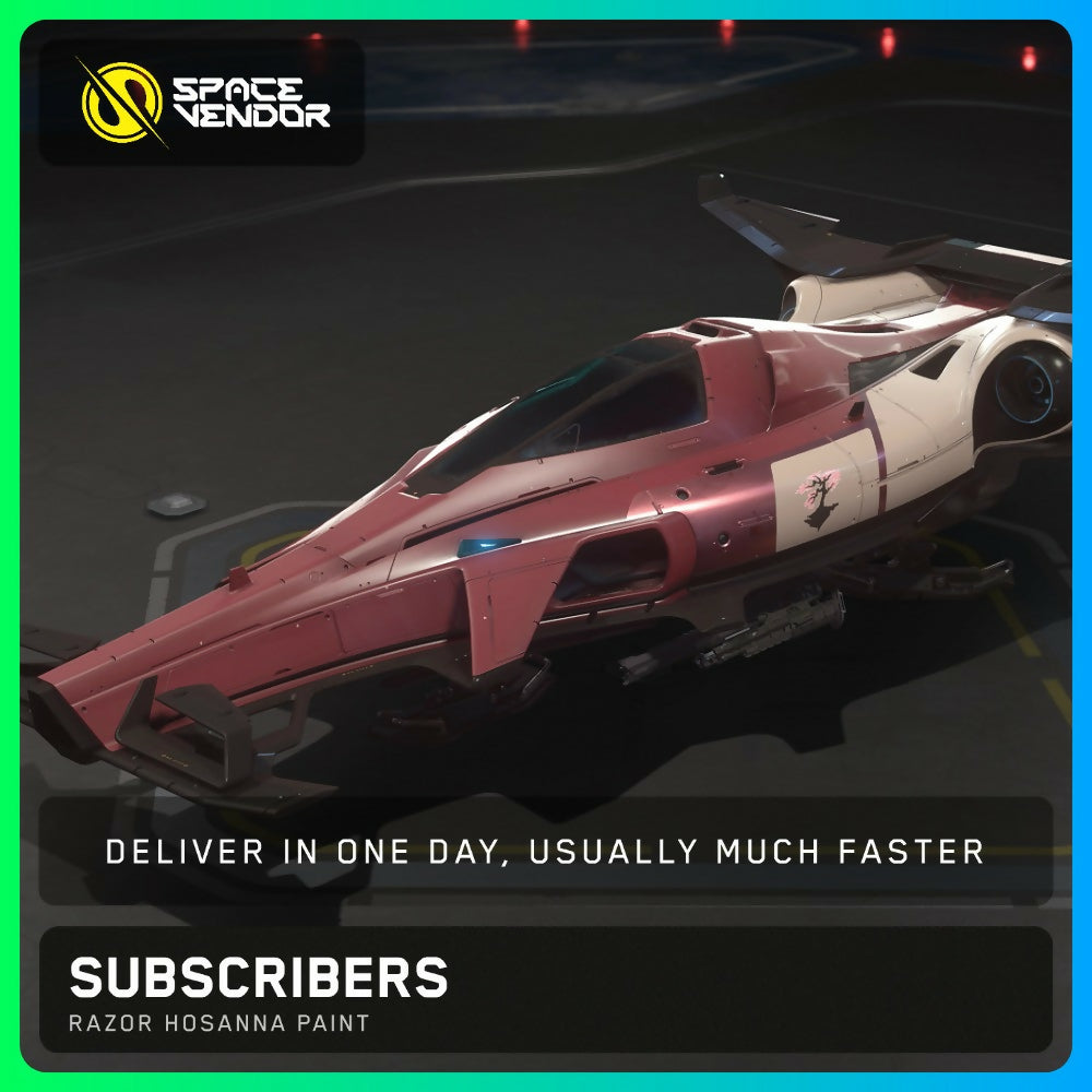 SUBSCRIBERS - Razor Hosanna Paint