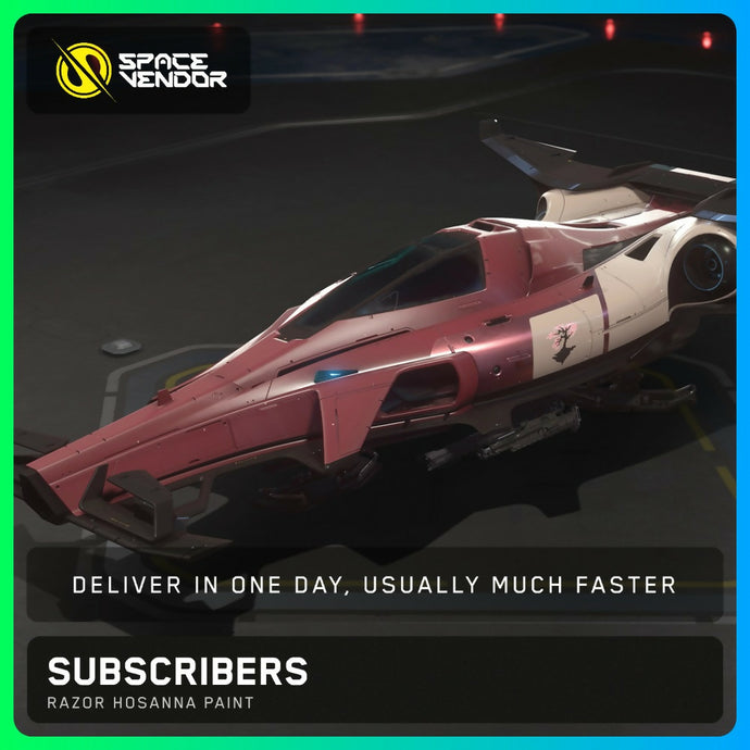 SUBSCRIBERS - Razor Hosanna Paint