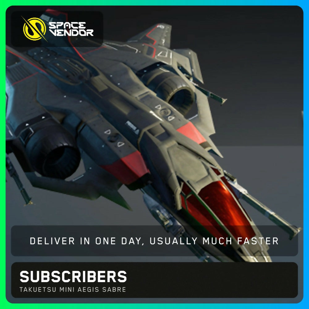 SUBSCRIBERS - Takuetsu Mini Aegis Sabre