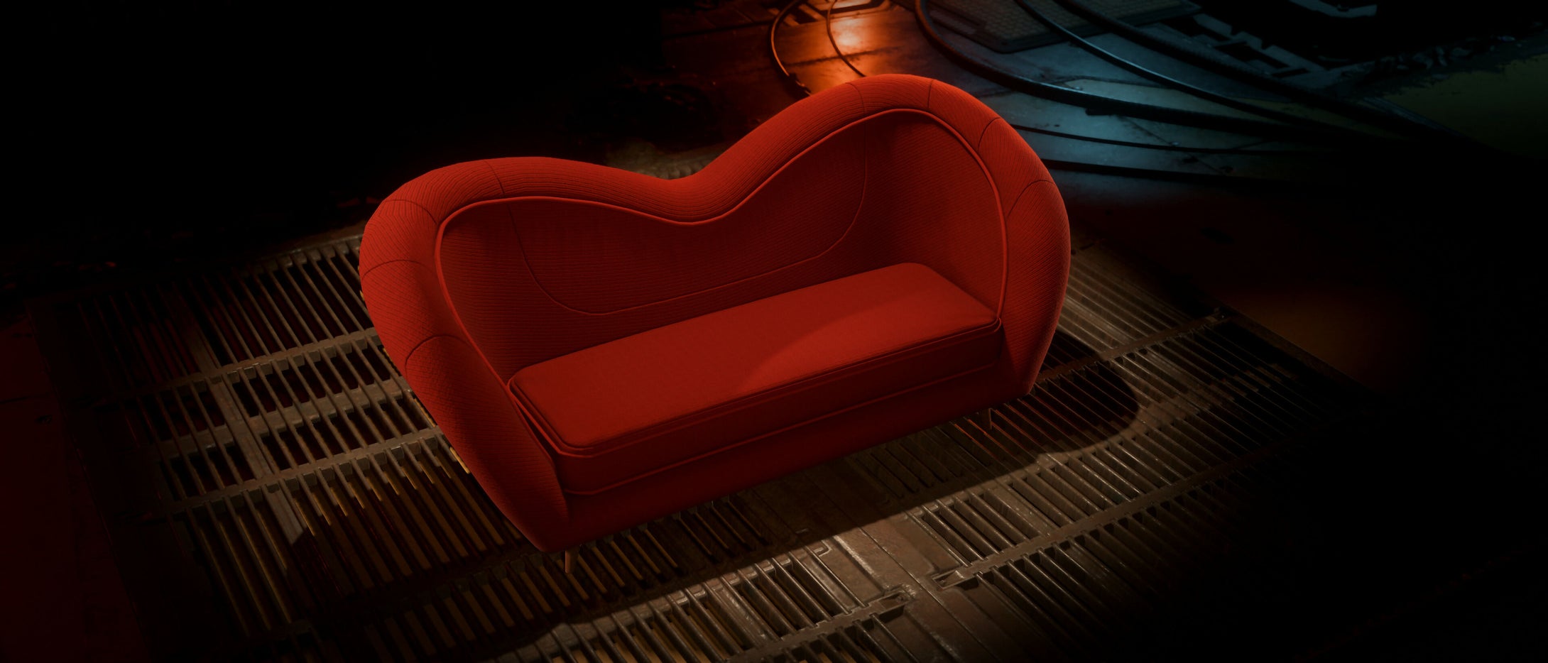 Coramor '55 Loveseat