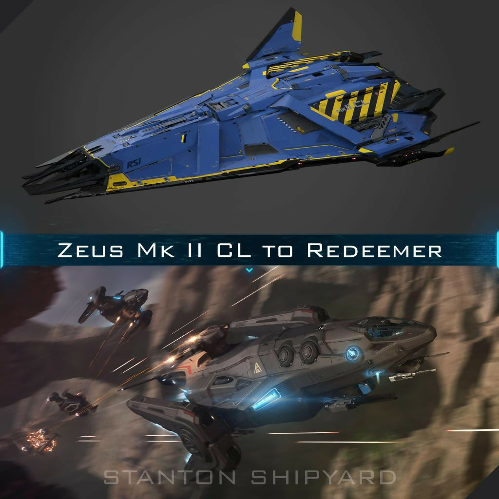 Space-Foundry.com: Upgrade - Zeus Mk II CL to Redeemer