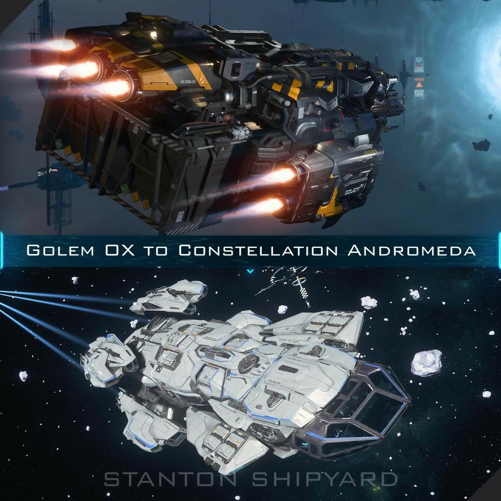 Space-Foundry.com: Upgrade - Golem OX to Constellation Andromeda