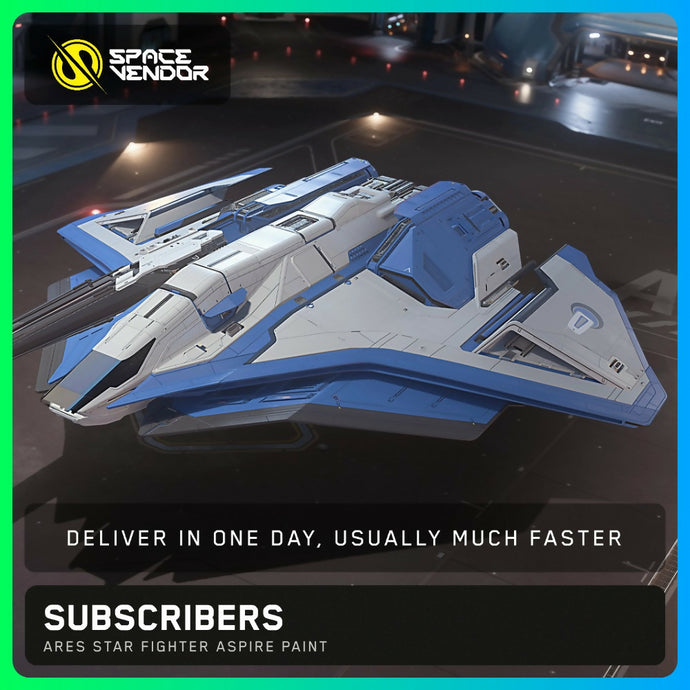 SUBSCRIBERS - Ares Star Fighter Aspire Paint