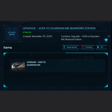 Load image into Gallery viewer, Upgrade - 400i to Guardian MX Warbond Edition 10y ins.