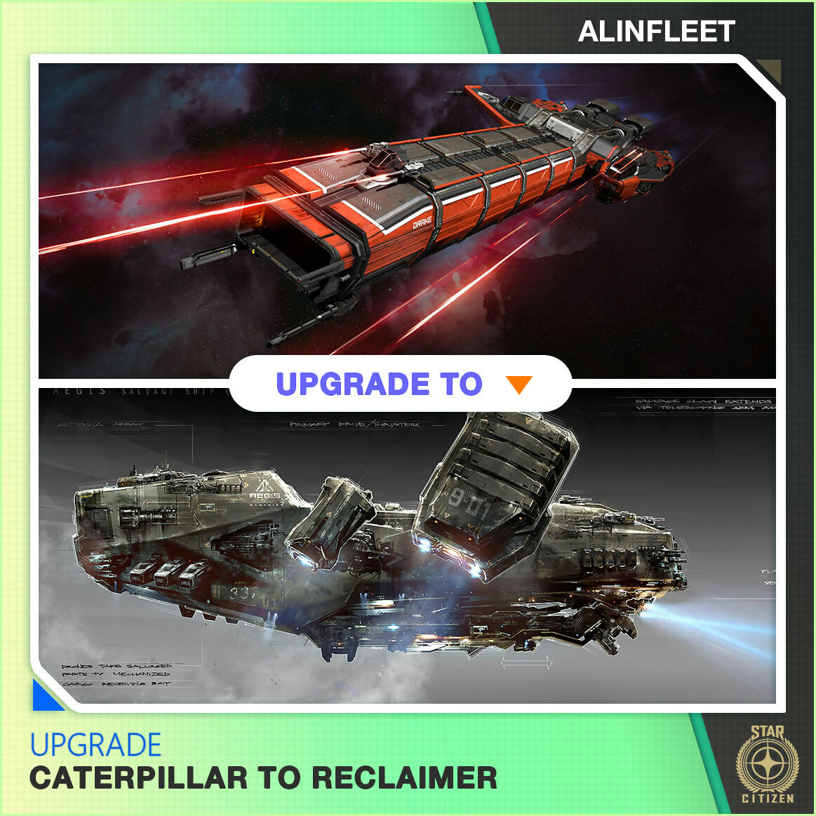 Upgrade - Caterpillar to Reclaimer