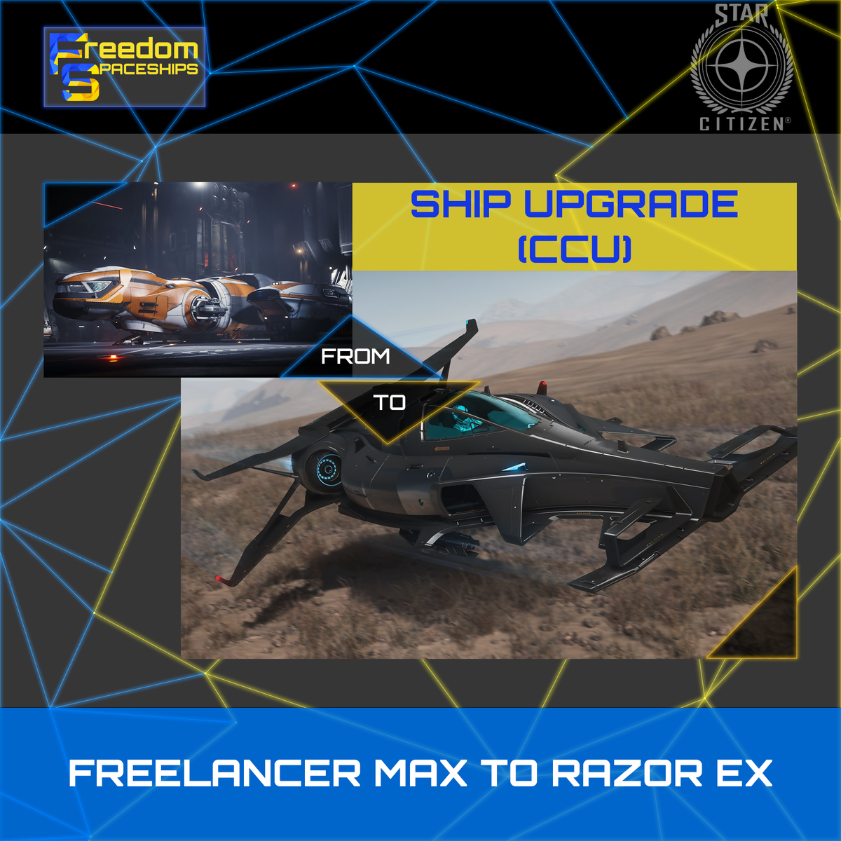 FREELANCER MAX TO RAZOR EX