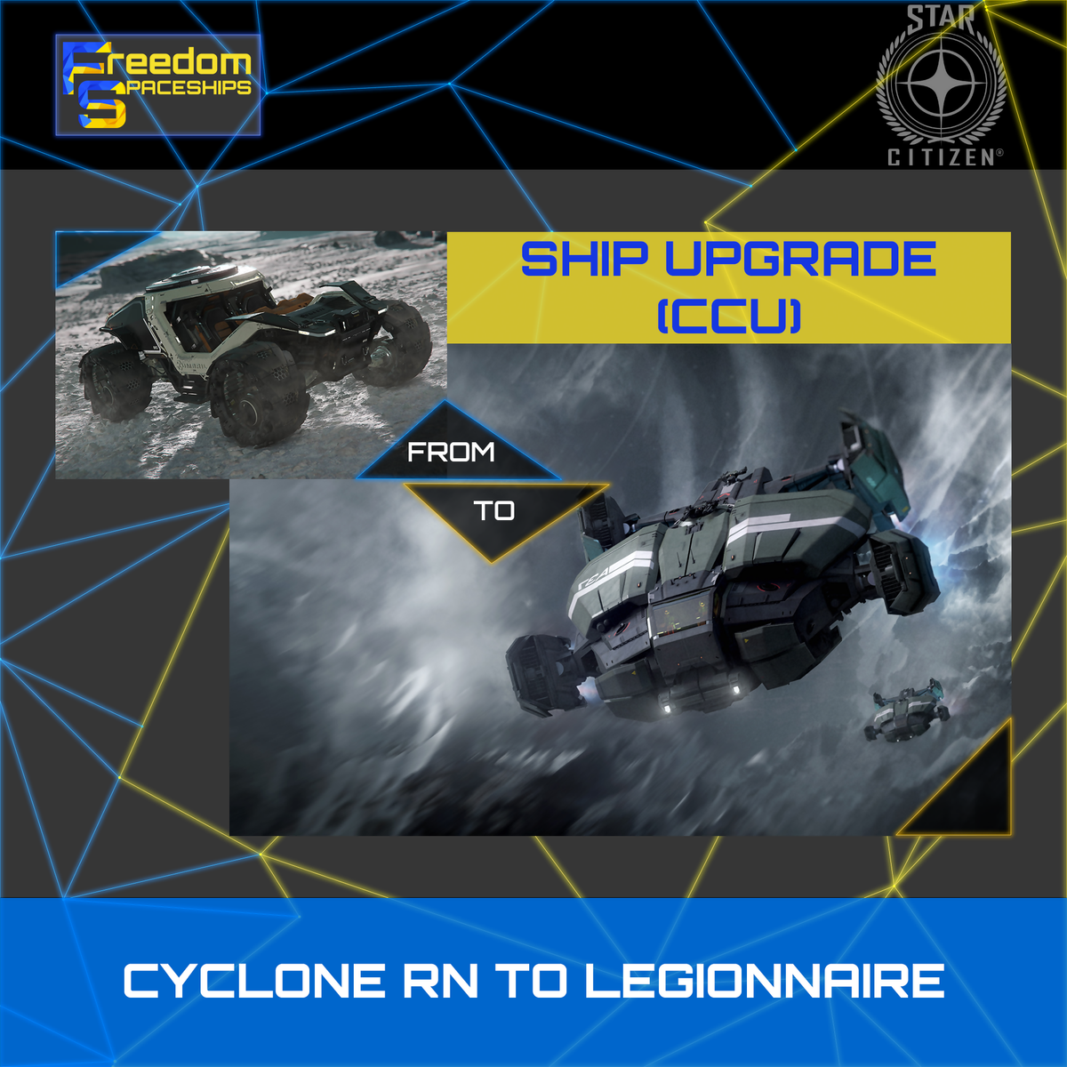 Upgrade - Cyclone RN to Legionnaire