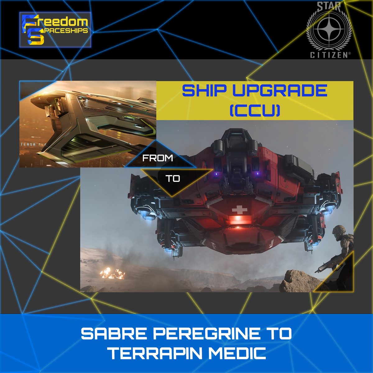 SABRE PEREGRINE TO TERRAPIN MEDIC