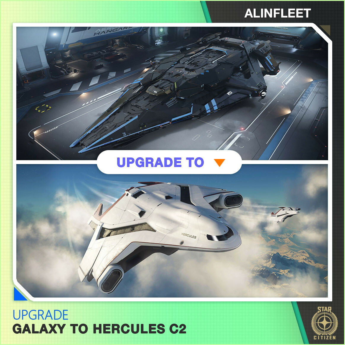 Upgrade - Galaxy to C2 Hercules
