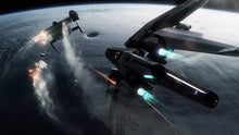 Load image into Gallery viewer, Hawk OC + Revel &amp; York Hangar + Model &amp; Poster - Original Concept | Space Foundry Marketplace.