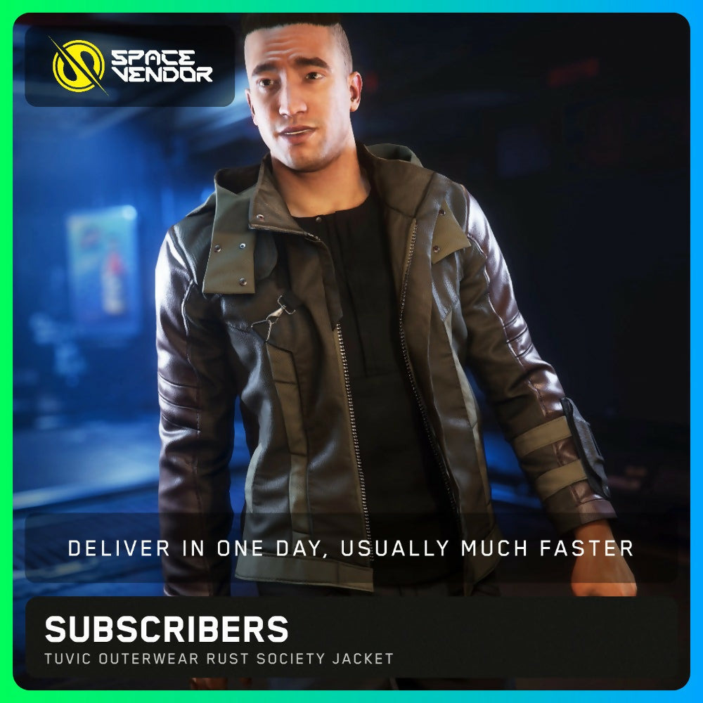 SUBSCRIBERS - Tuvic Outerwear Rust Society Jacket