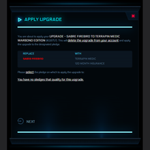 Load image into Gallery viewer, Upgrade - Sabre Firebird to Terrapin Medic Warbond Edition 10y ins.