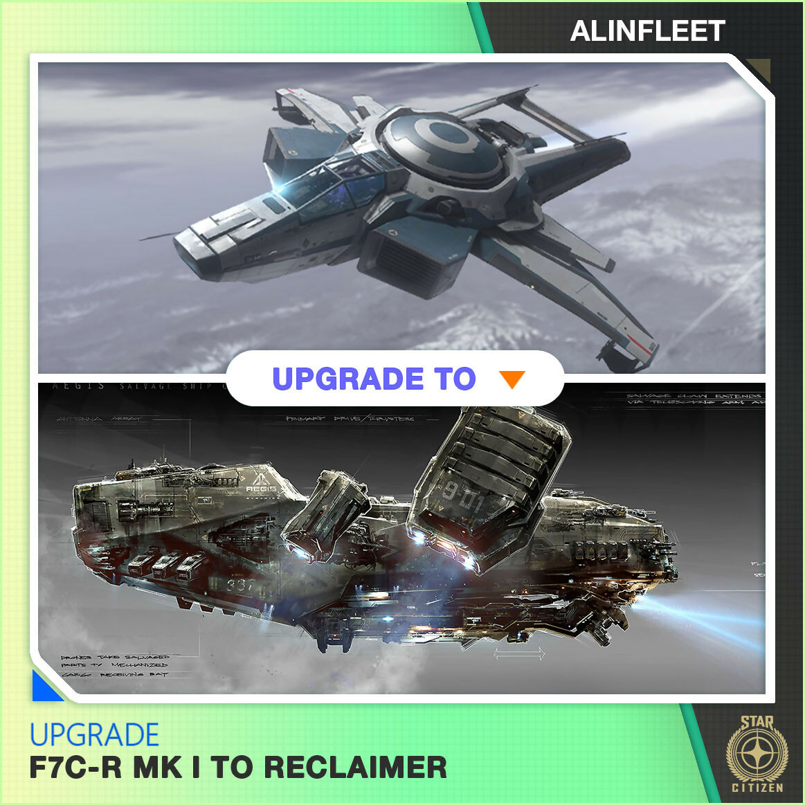 Upgrade - F7C-R MK I to Reclaimer