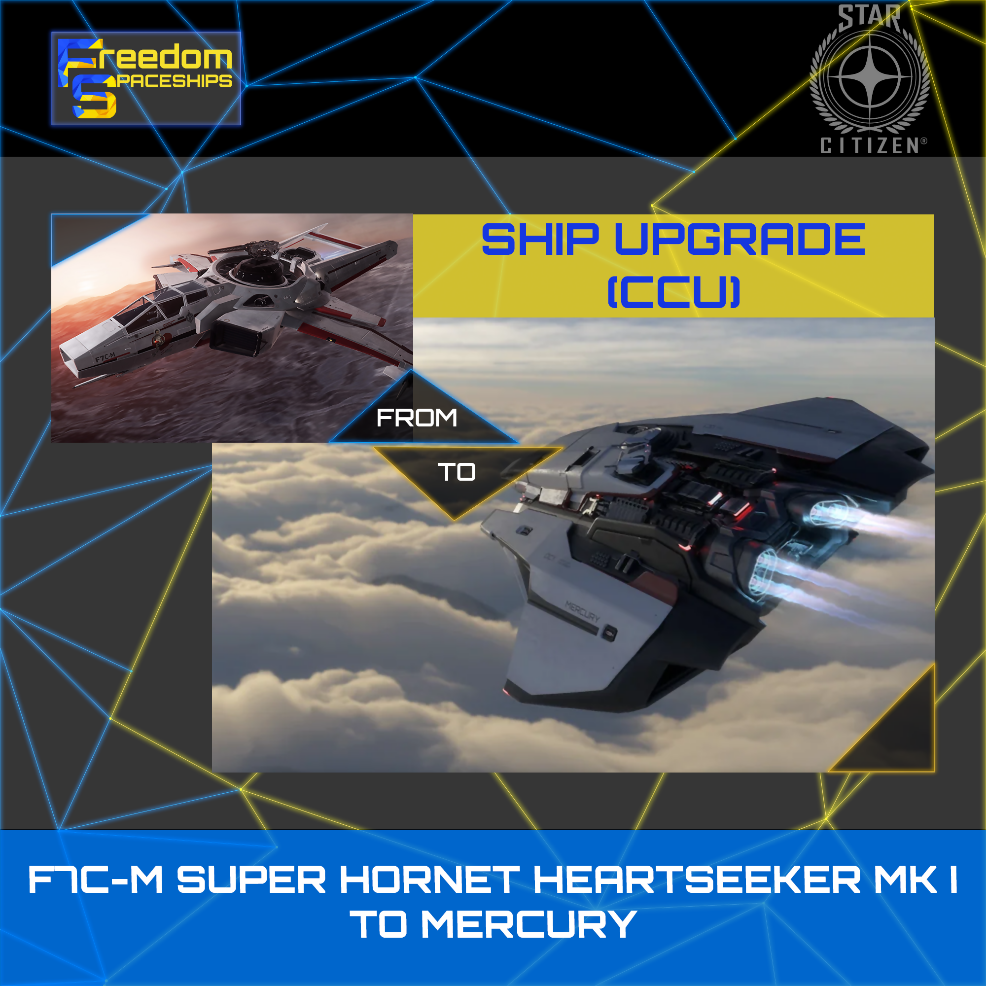 Upgrade - F7C-M Super Hornet Heartseeker to Mercury