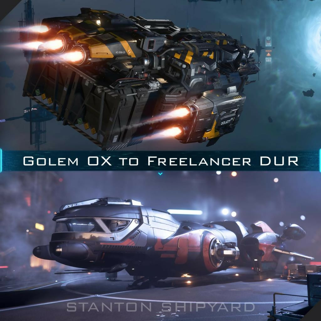 Upgrade - Golem OX to Freelancer DUR