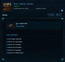 Load image into Gallery viewer, Gear - Gideon - Bundle