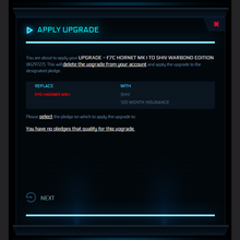 Load image into Gallery viewer, Upgrade - F7C Hornet Mk I to Shiv Warbond Edition