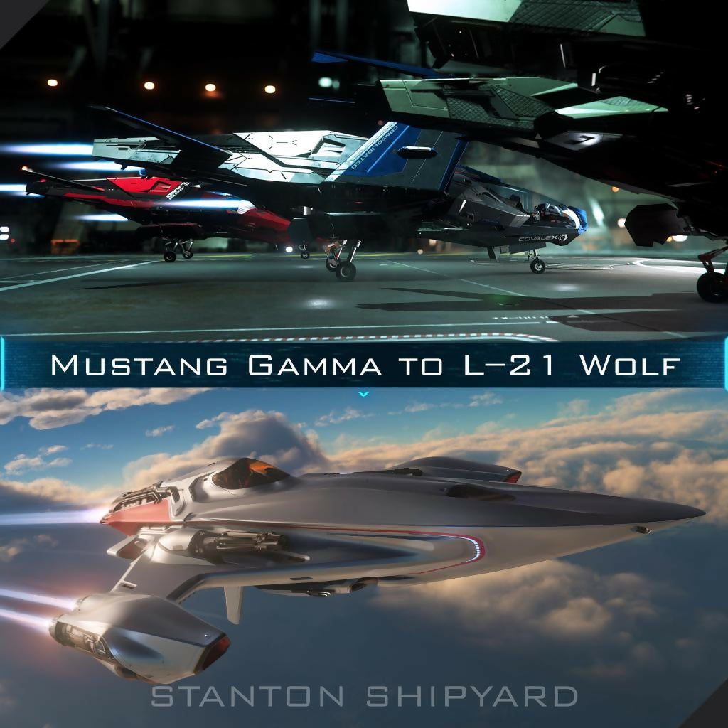 Upgrade - Mustang Gamma to L-21 Wolf