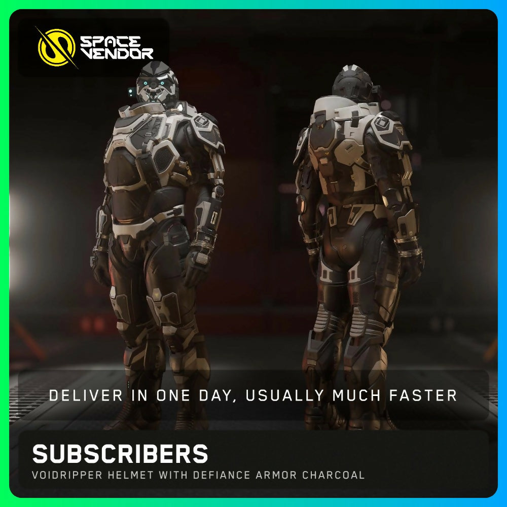 Space-Foundry.com: SUBSCRIBERS - Voidripper Helmet With Defiance