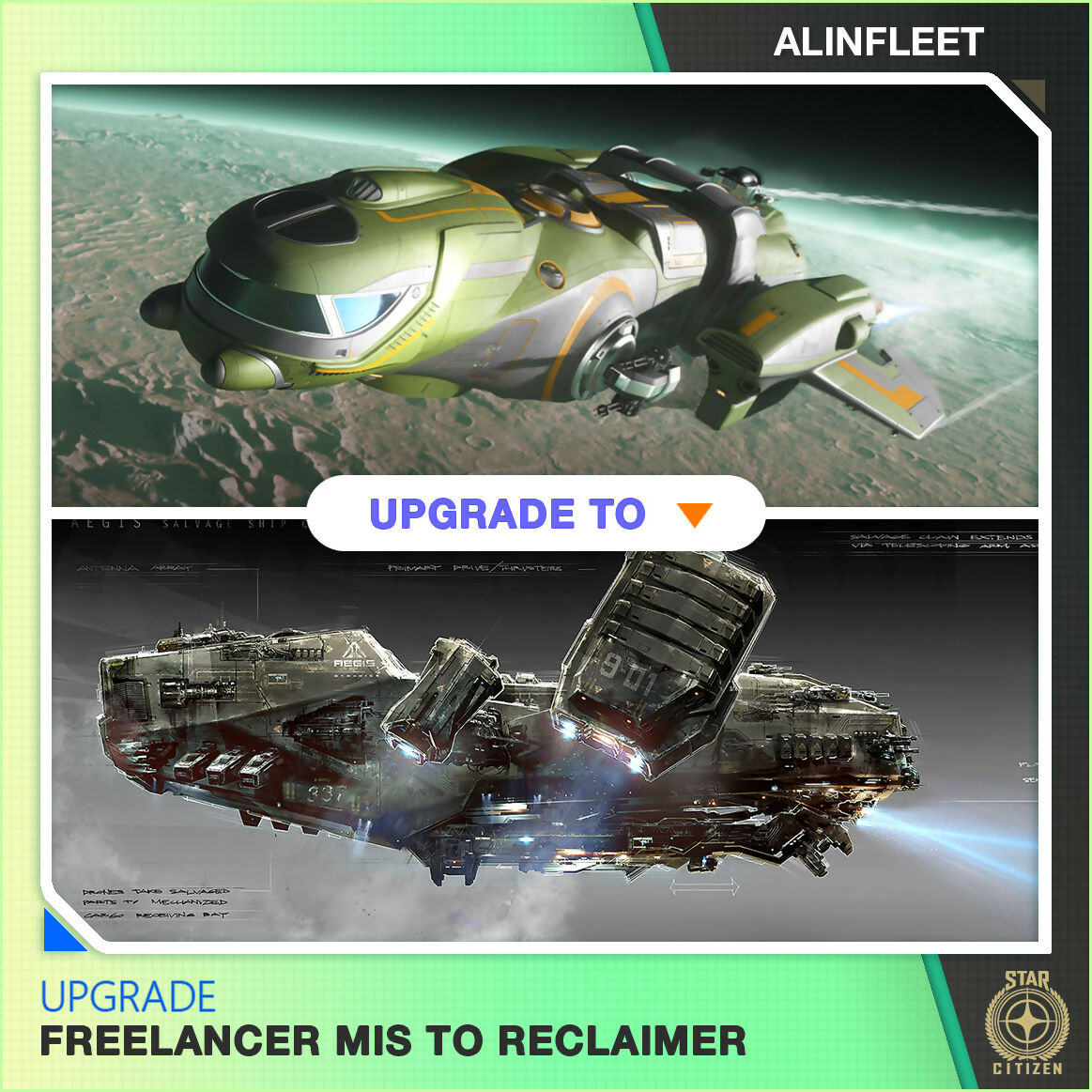 Upgrade - Freelancer MIS to Reclaimer