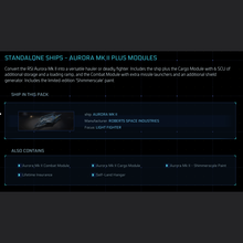 Load image into Gallery viewer, Aurora Mk II OC + Module + Paint - Original Concept | Space Foundry Marketplace.