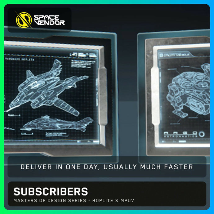 SUBSCRIBERS - Masters of Design Series - Hoplite & MPUV