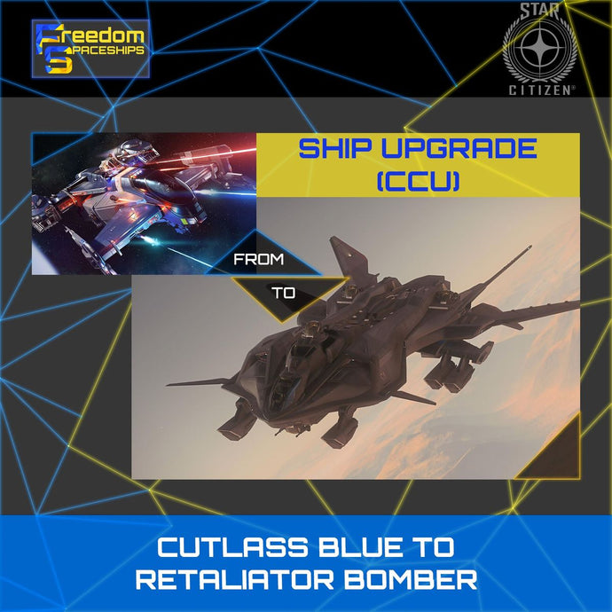 Upgrade - Cutlass Blue to Retaliator Bomber