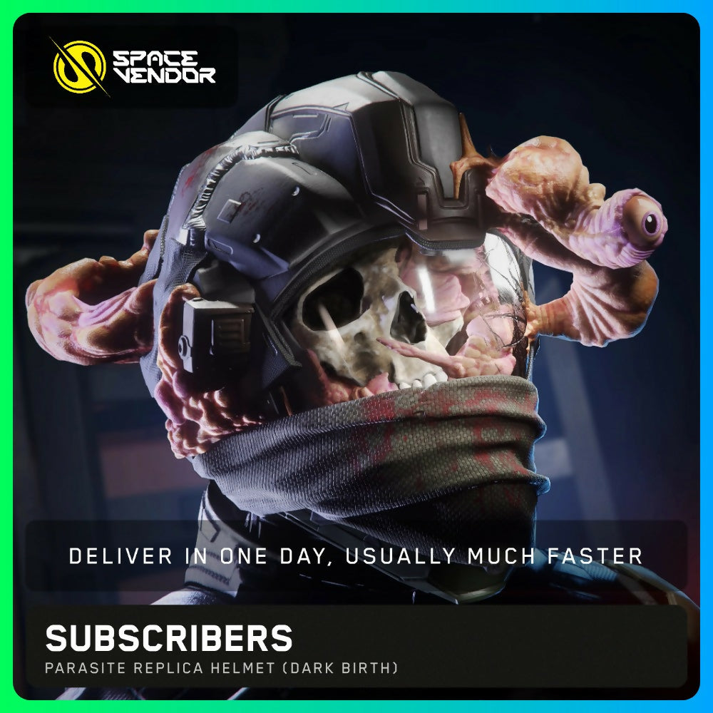 SUBSCRIBERS - Parasite Replica Helmet (Dark Birth)